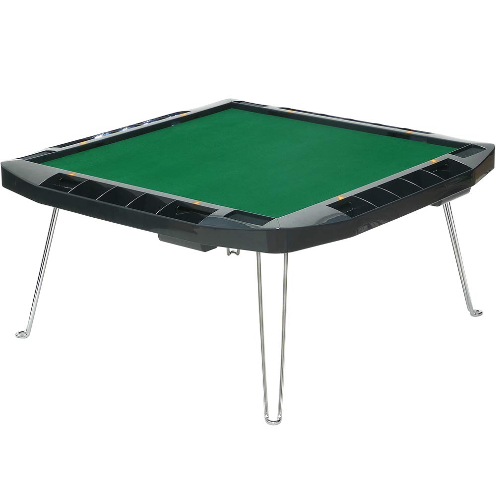 Amazon.co.jp: 瞬間点棒収納システム搭載 折りたたみ式手積麻雀卓「ぽ