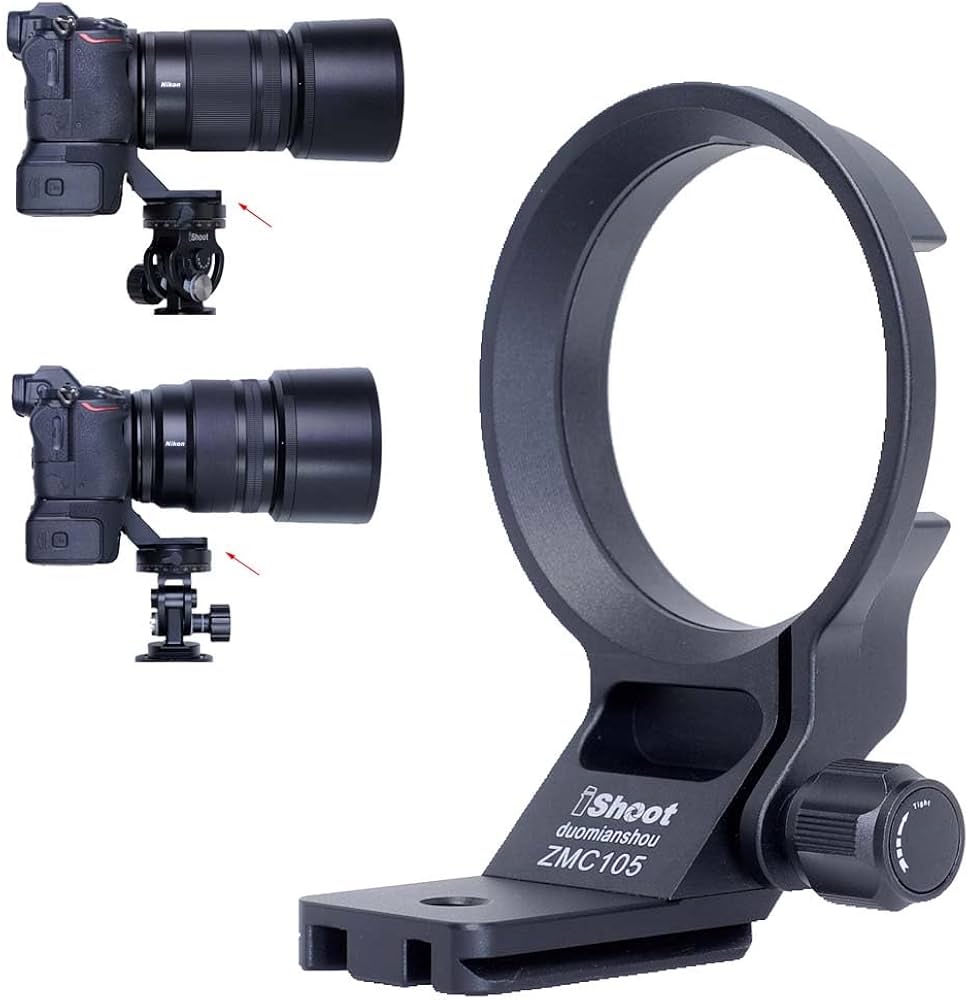 Amazon | iShoot 金属カメラリング式三脚座、 三脚マウントリング