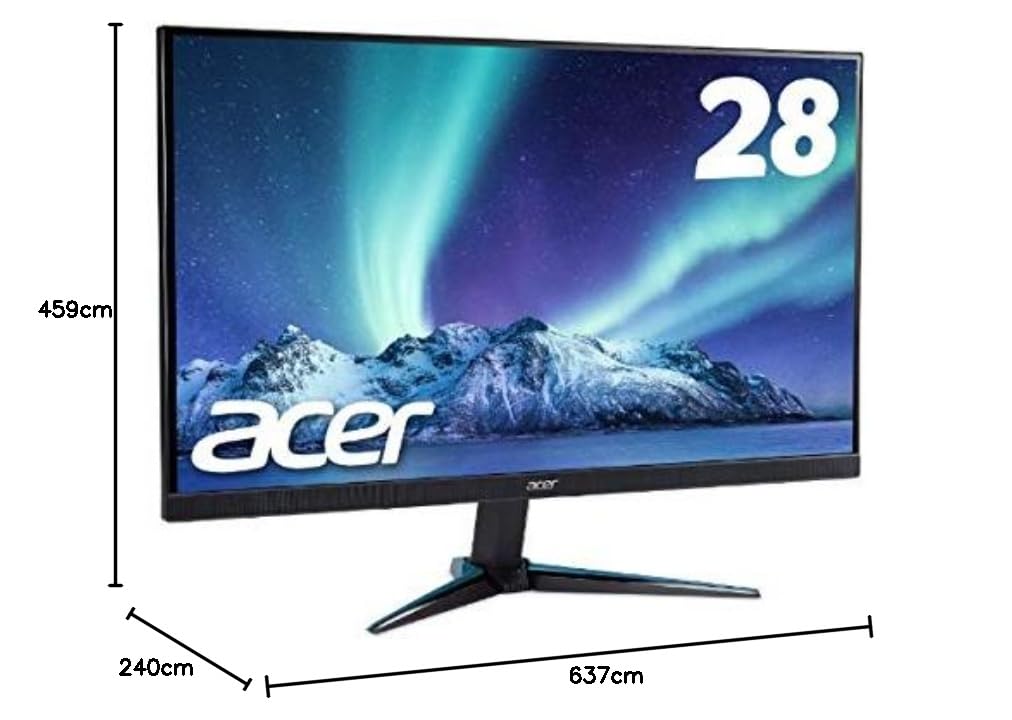 Acer 28インチ VG280K ゲーミングモニター 4K UHD HDR10 Amazon.co.jp