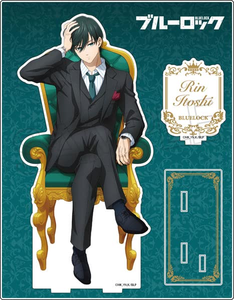 ブルーロックPWC 糸師凛 糸師冴 アクリルスタンド トレカセット ブルー