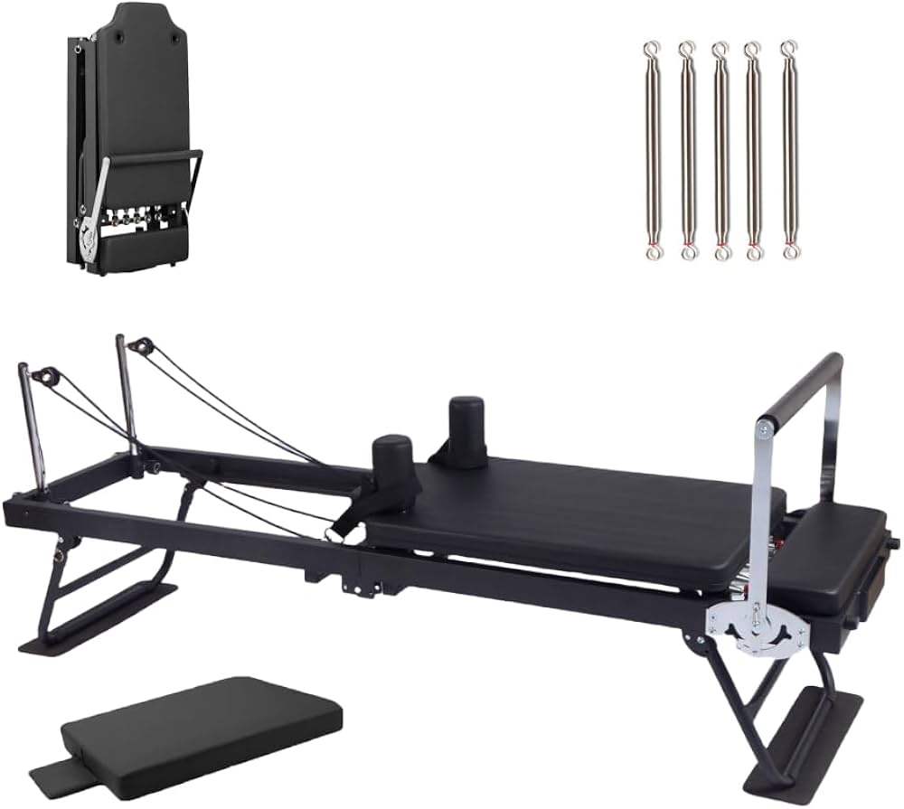 Amazon.co.jp: ピラティス リフォーマー マシン セット、自宅での