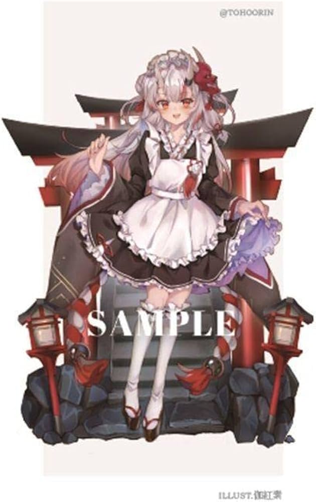 Amazon.co.jp: ホロライブ 百鬼あやめ メイド アクリルスタンド