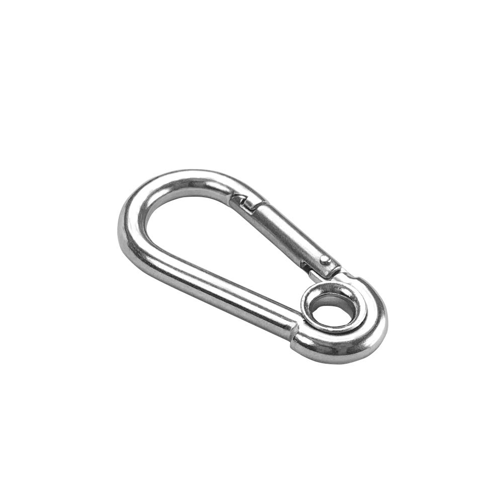 Amazon.com: 5pcs 1/4'' Stainless Steel Carabiner Clip Spring Snap