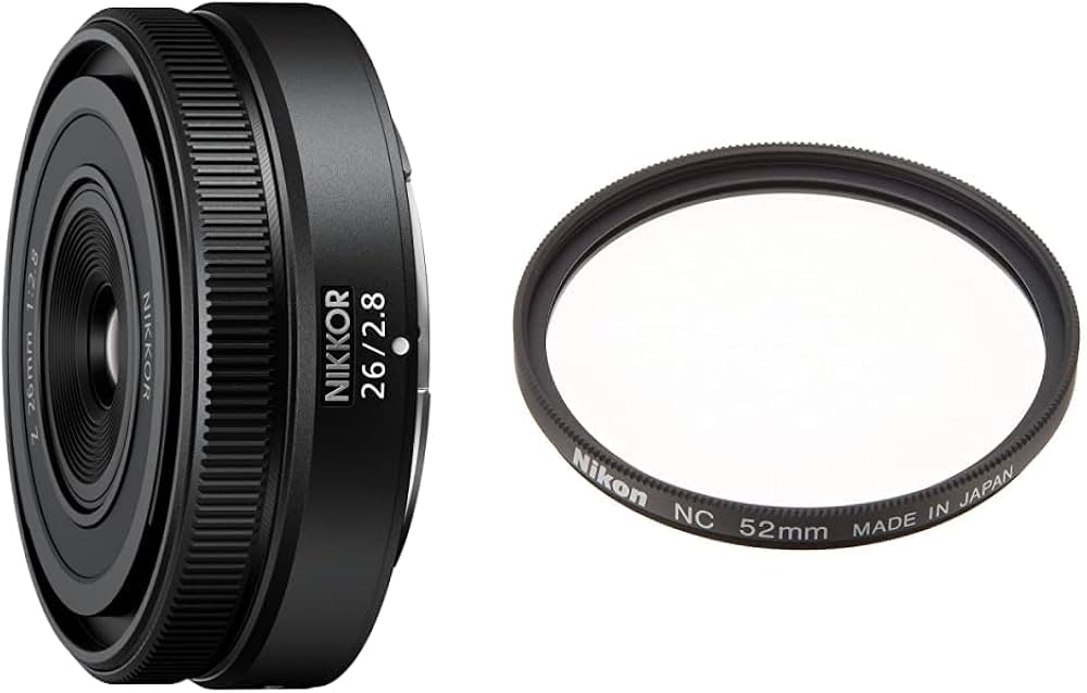 Amazon.co.jp: 【セット】Nikon 単焦点レンズ NIKKOR Z 26mm f/2.8 Z