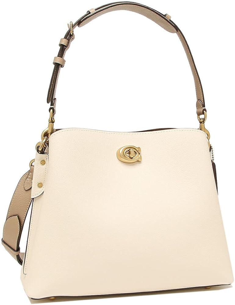 Amazon | [コーチ] ショルダーバッグ ウィロウ ホワイト ベージュ