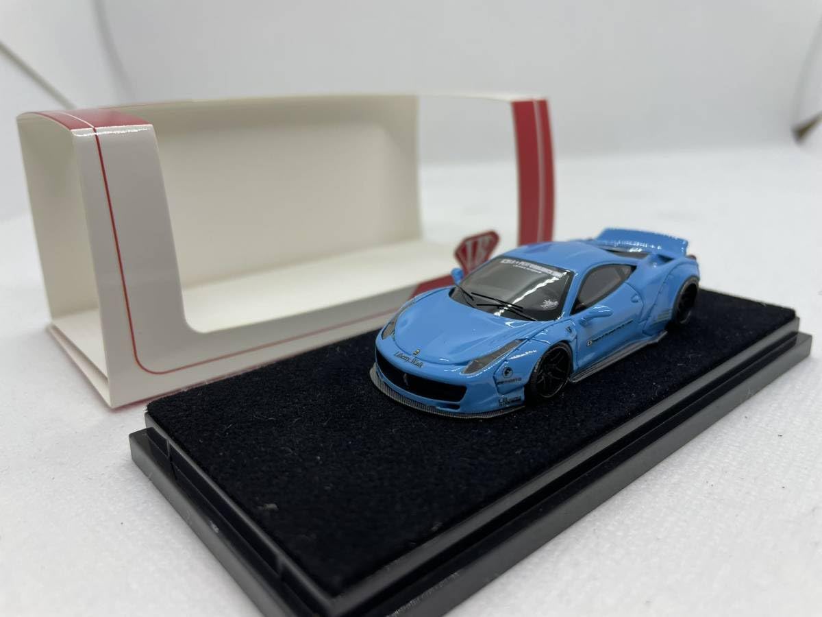 Amazon | LB Liberty Walk 1/64 フェラーリ Ferrari 458 Italia ブルー