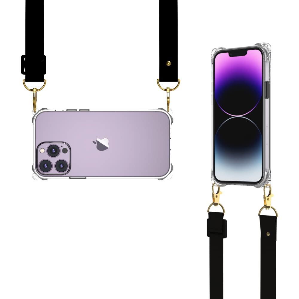 Amazon.com: Wuwedo for iPhone 14 Pro Max Clear Case with Crossbody