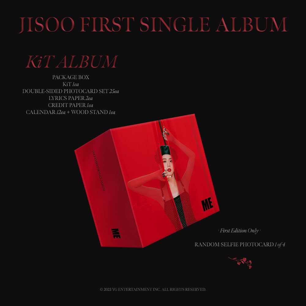 Amazon.co.jp: ジス JISOO - JISOO FIRST SINGLE ALBUM [ME] KIT ALBUM