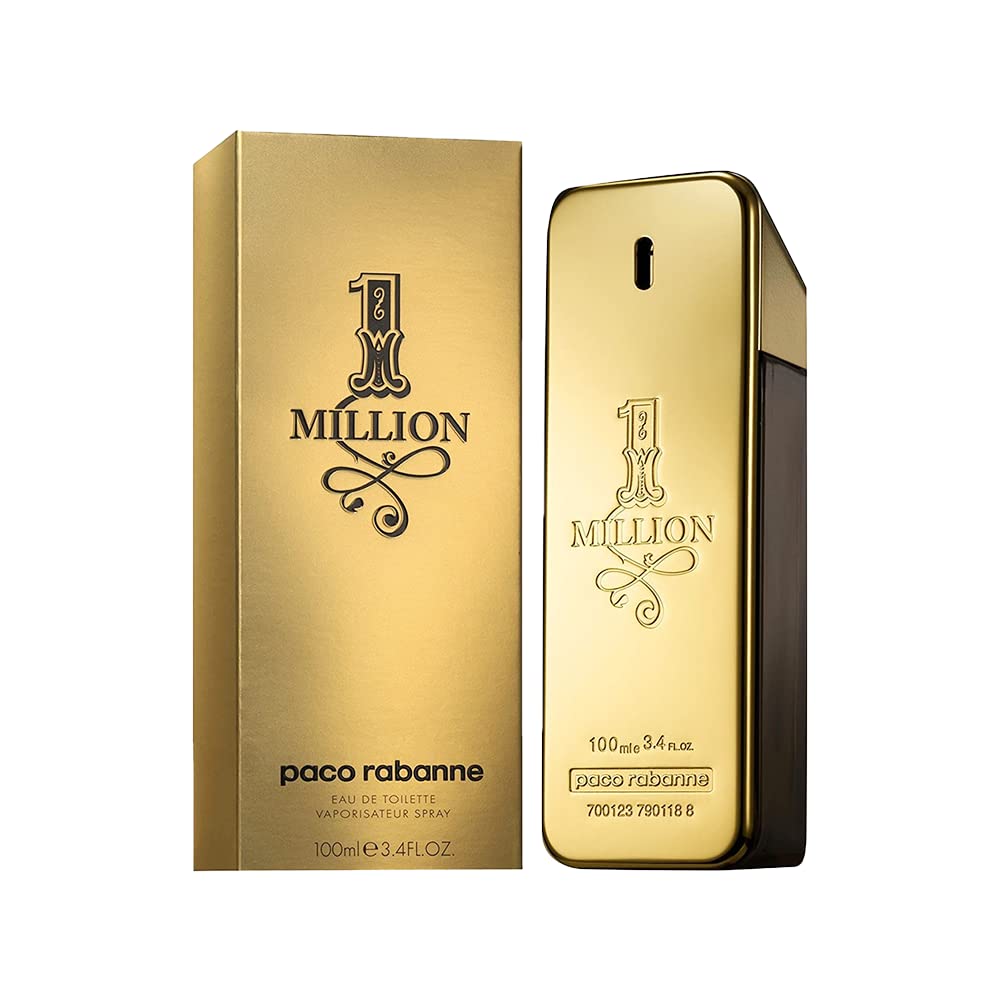Amazon.com : 1 Million By Paco Rabanne For Men's Eau De Toilette