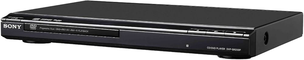 Amazon.com: Sony DVP-SR200P/B DVD Player, Black : Electronics