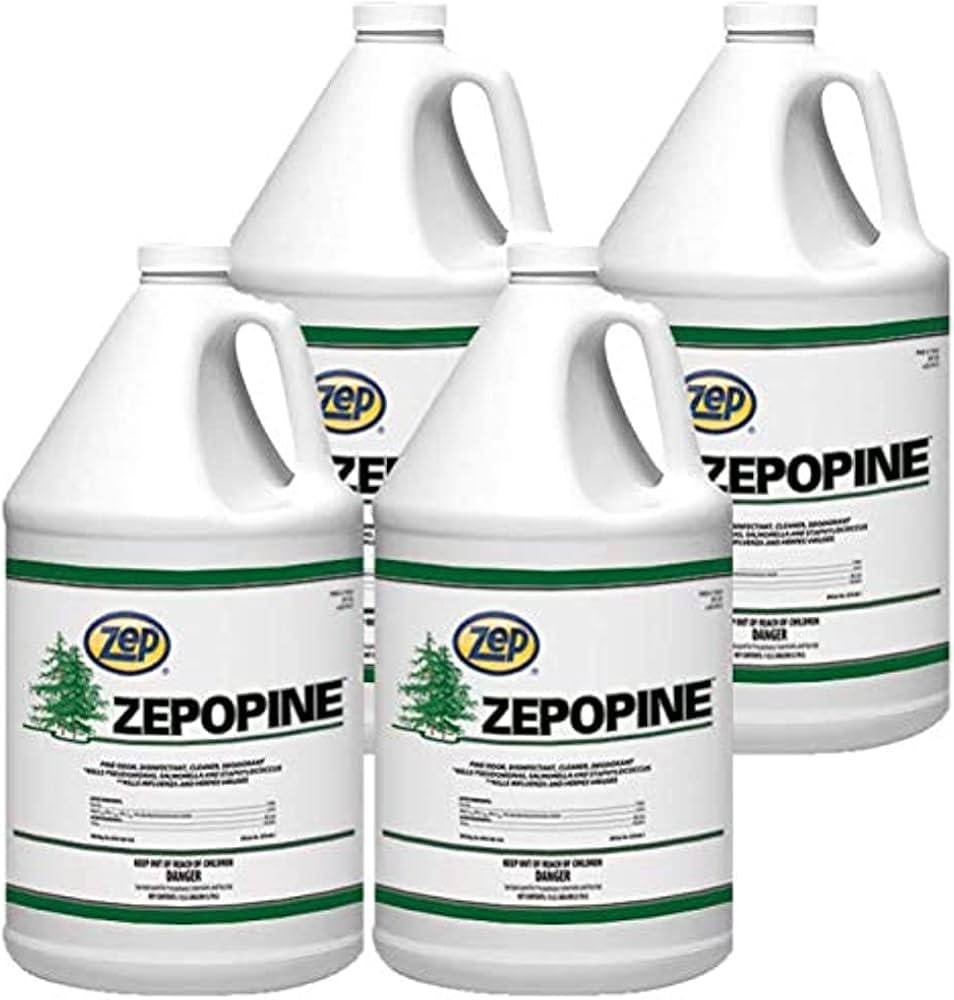 Amazon.com: Zep Zepopine Pine Odor Disinfectant Cleaner - 1 Gallon