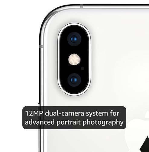 Amazon.com: Apple iPhone XS, 64GB, Silver - Unlocked (Renewed
