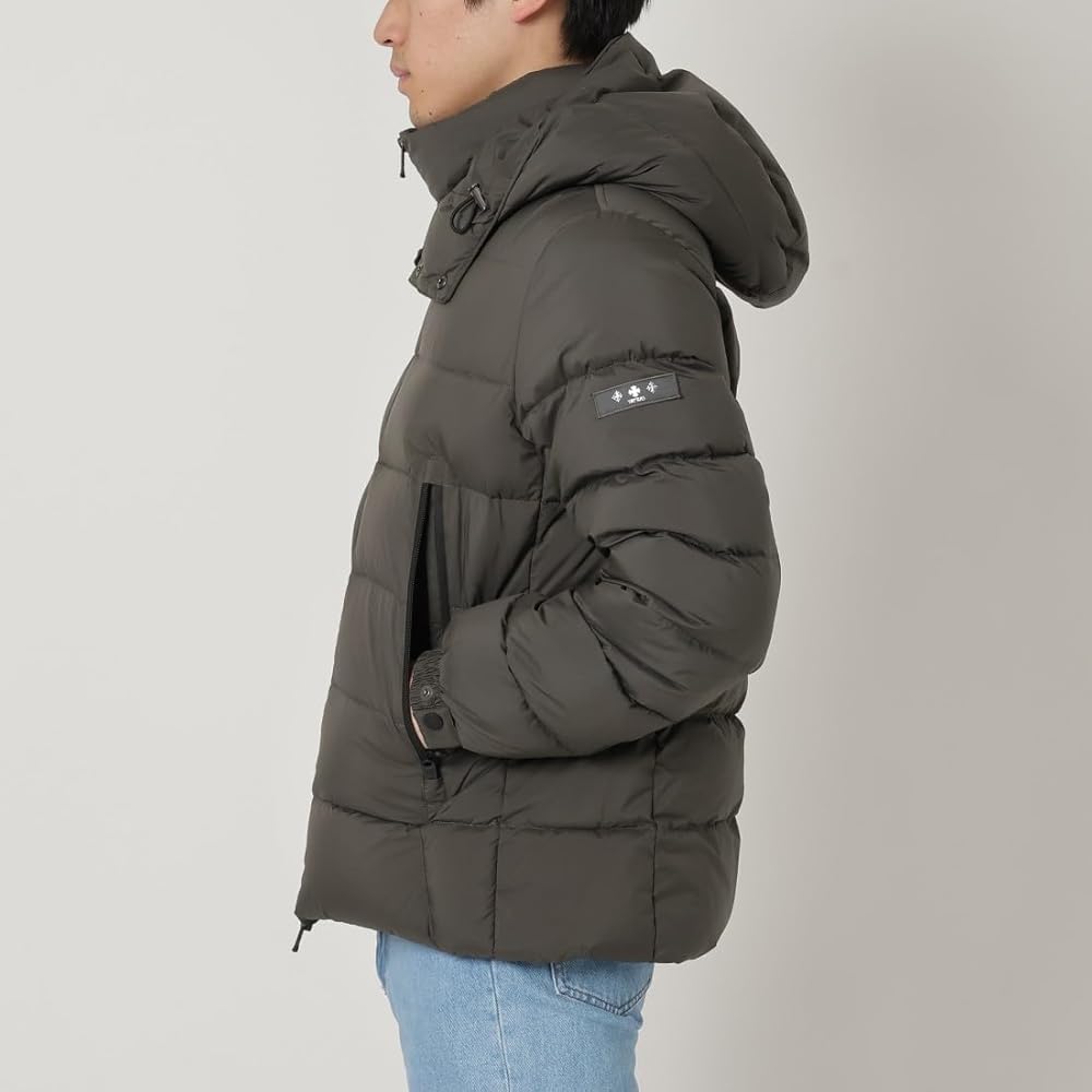 Amazon | [タトラス] ダウンジャケット コート ボレボレ グレー メンズ
