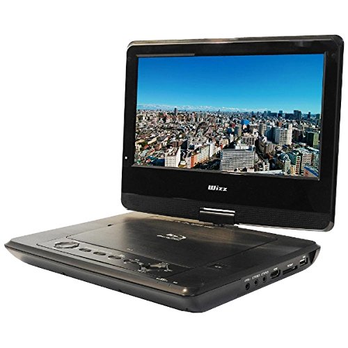 Amazon | WIZZ 10.1インチポータブルブルーレイディスクDVDプレーヤー