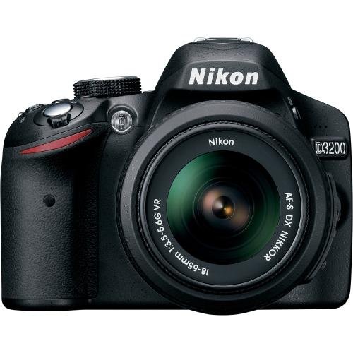 Amazon.com : Nikon D3200 24.2 MP CMOS Digital SLR with 18-55mm f