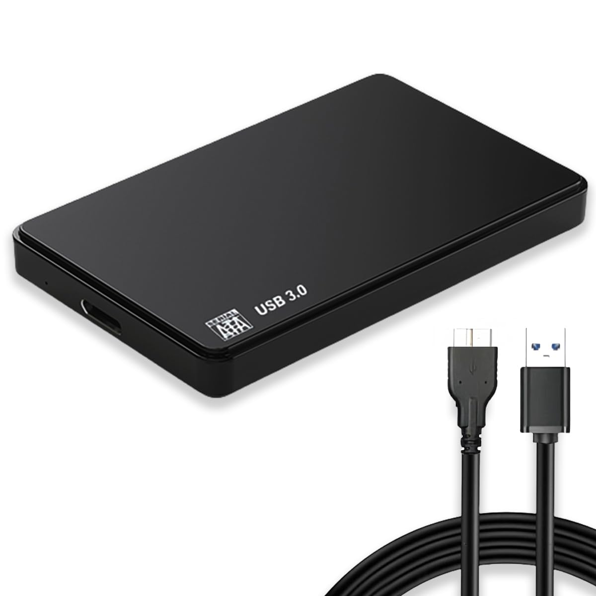Amazon | BIGBIGER 500G USB3.0 Type C HDD 2in1外付け ハードディスク