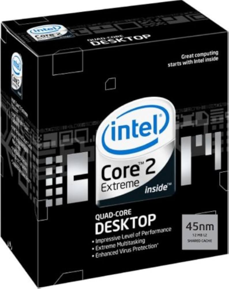 Amazon | インテル Boxed intel Core 2 Extreme QX9650 3GHz 12MB 45nm