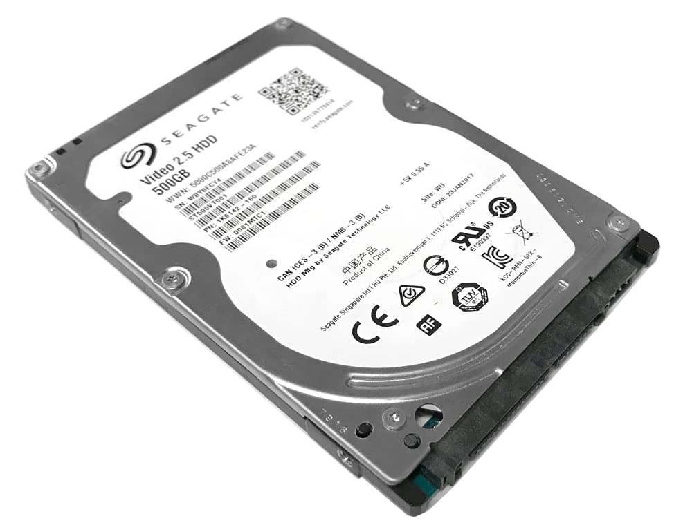 Seagate Video 2.5 HDD Hard Drive - Internal (ST500VT000) : Amazon