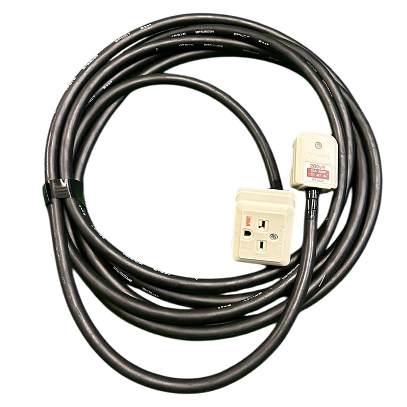 Amazon.co.jp: Share FunN 延長コード 屋内用 200V 20A 単相 1m 2m 5m