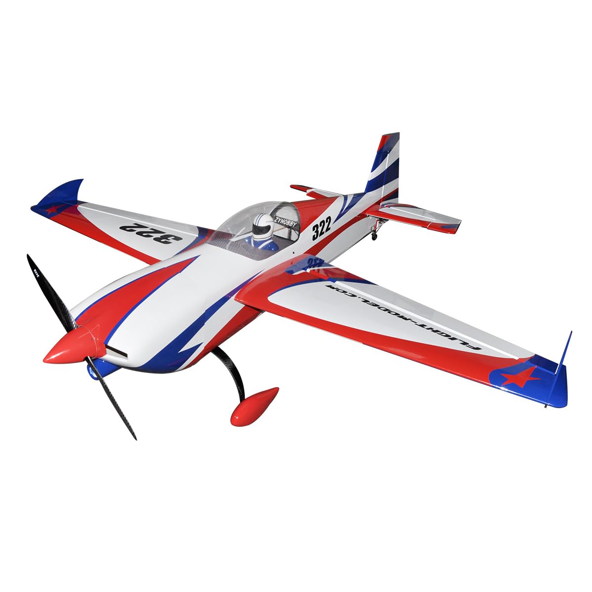 Amazon.com: PurAr VOTEC 322 60-80cc 91 inch Aircraft Model 3D