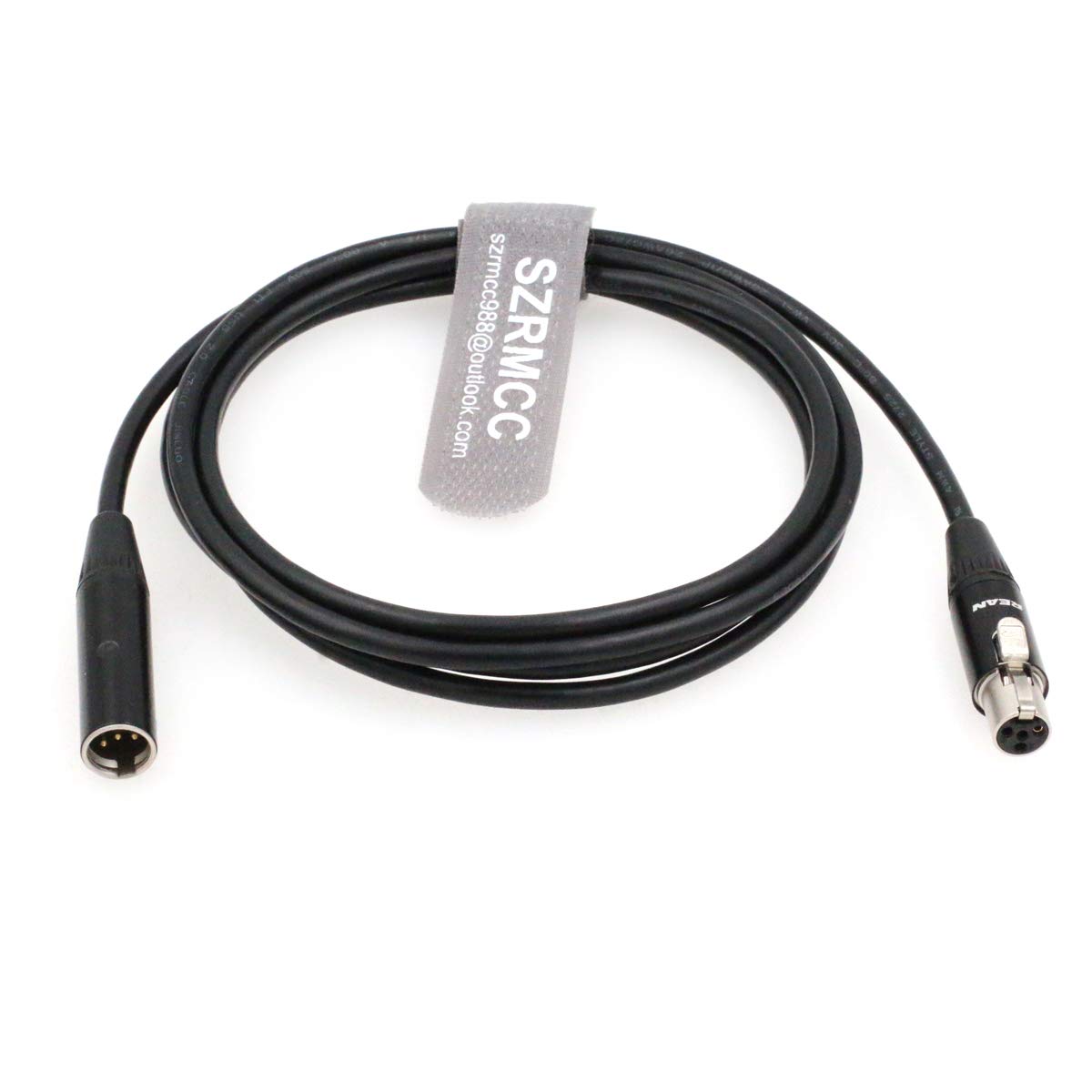 Amazon.com: SZRMCC Mini XLR 4 Pin TA4M Male to TA4F Female Audio