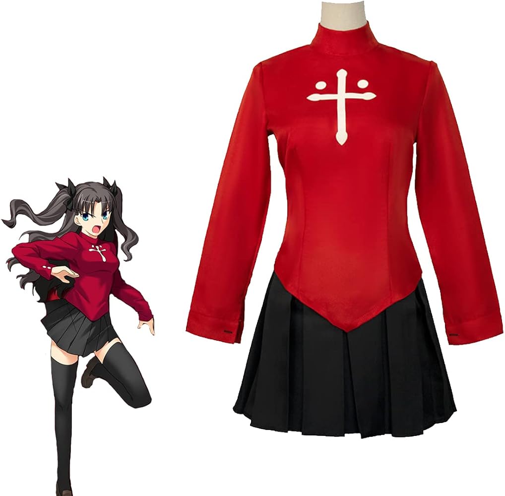 Amazon.co.jp: [BNQ] 遠坂凛 コスプレ衣装 Fate/stay night（フェイト
