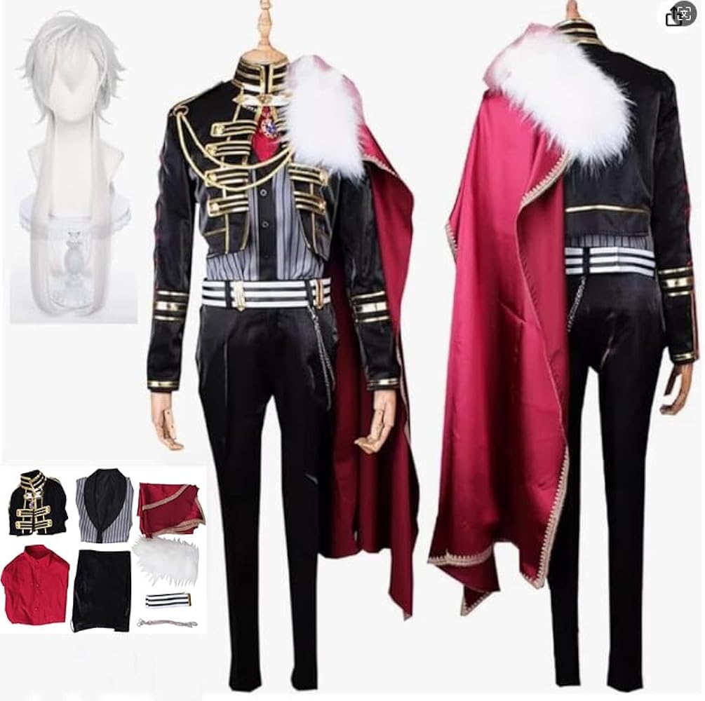 Amazon.co.jp: [楽コス] 葛葉 コスプレ 衣装 ウィッグ付き くずは 貴族