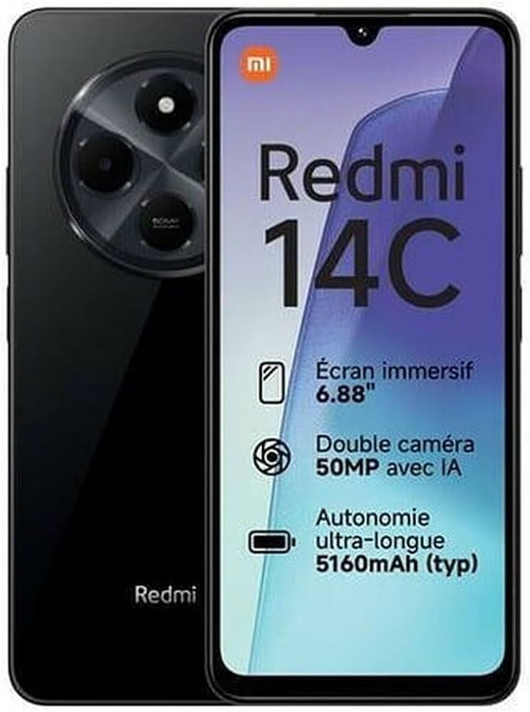 Xiaomi Redmi 14C 4G 8GB/256GB Black (Midnight Black) Dual SIM