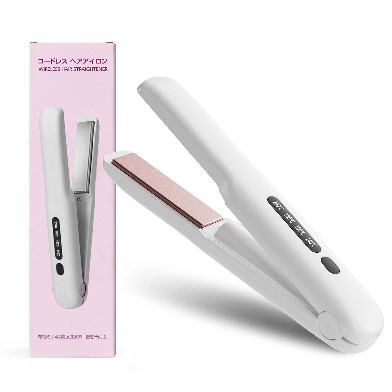 Amazon | JUUMIIY コードレスヘアアイロン 2WAY ストレート/カール両用