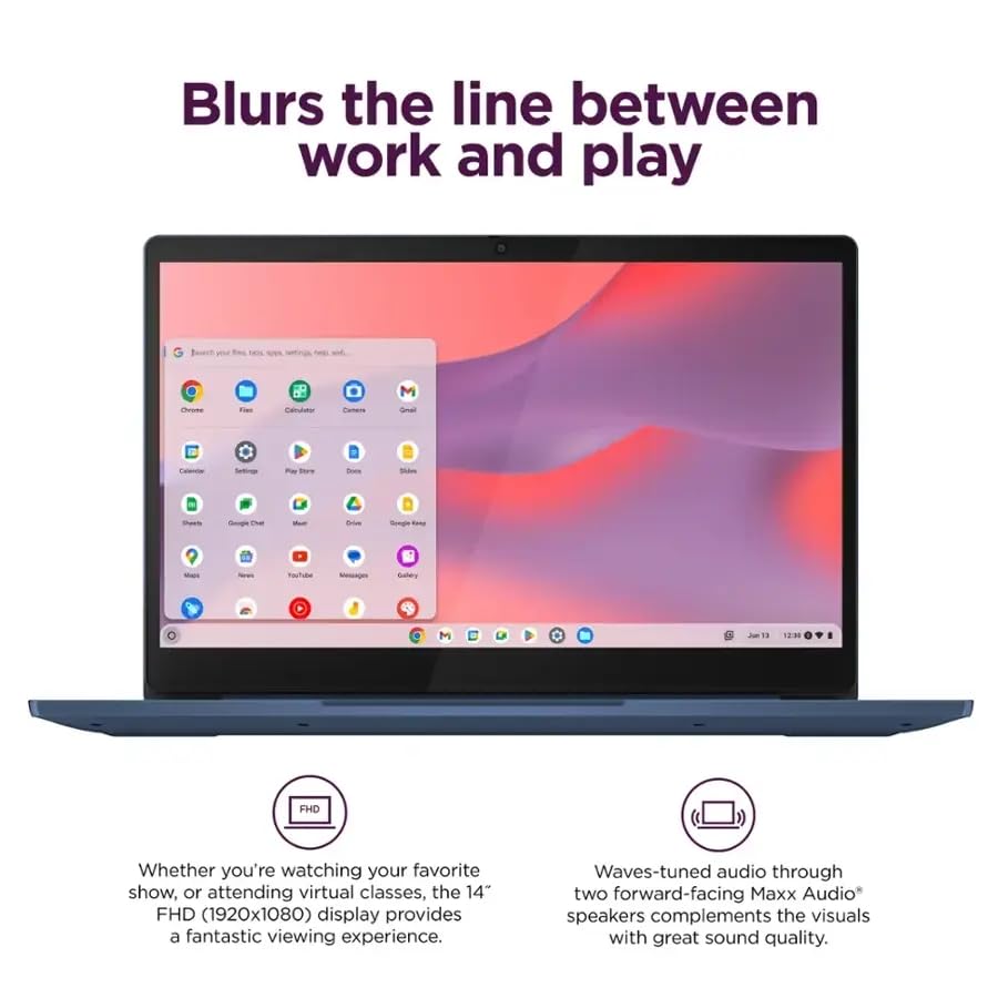 Amazon.com: Lenovo Ideapad Slim 3 Chromebook - 4GB RAM, 192GB