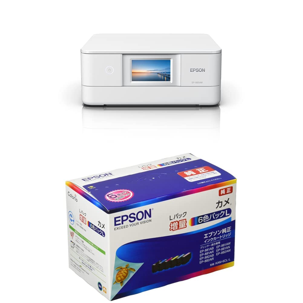 Amazon.co.jp: Epson EP-885AW Colorio All-in-One Inkjet Printer, A4