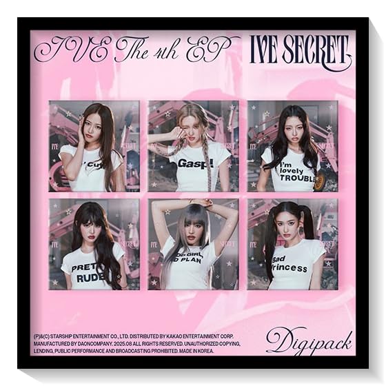 Amazon.co.jp: IVE (アイブ) - 4th EP [ IVE SECRET ] (Digipack Ver