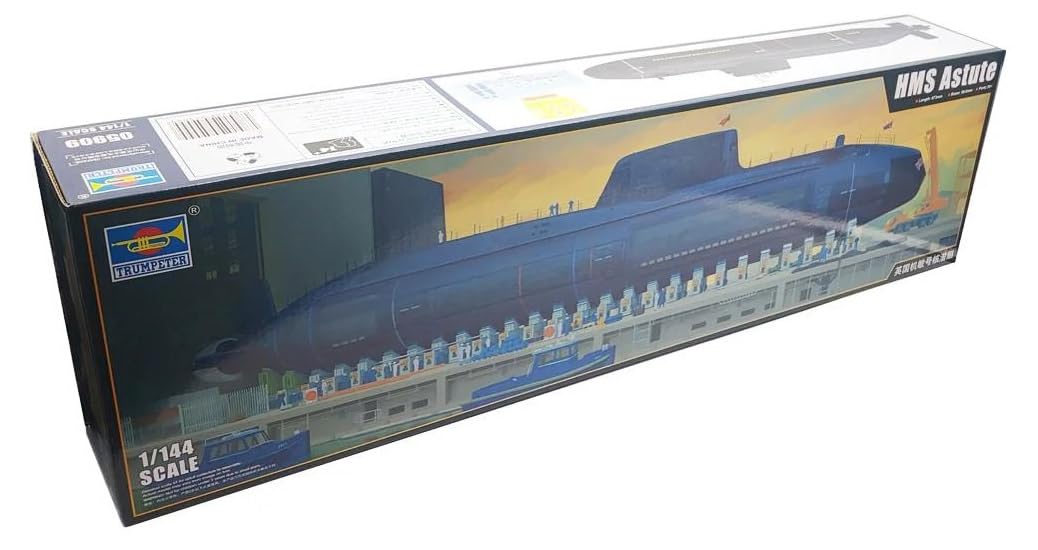 Amazon | トランペッター 1/144 イギリス海軍 原子力潜水艦 HMS