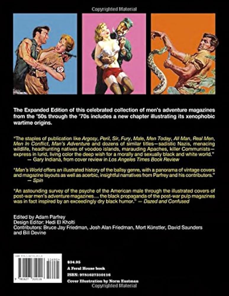 アート・デザイン・音楽 Men's Adventure Magazines in Postwar Men's