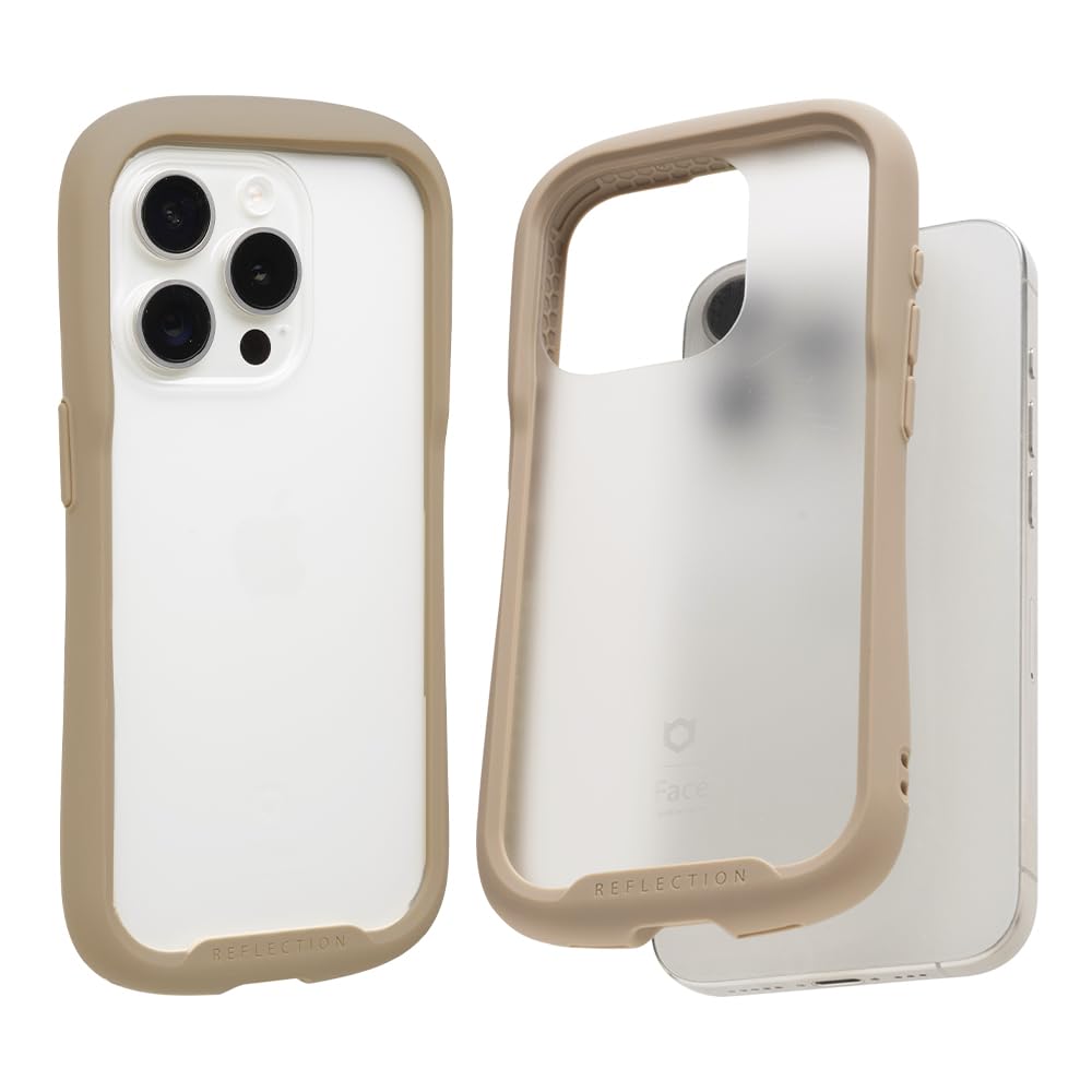 Amazon.co.jp: iFace Reflection Frost iPhone 15 Pro ケース フロスト