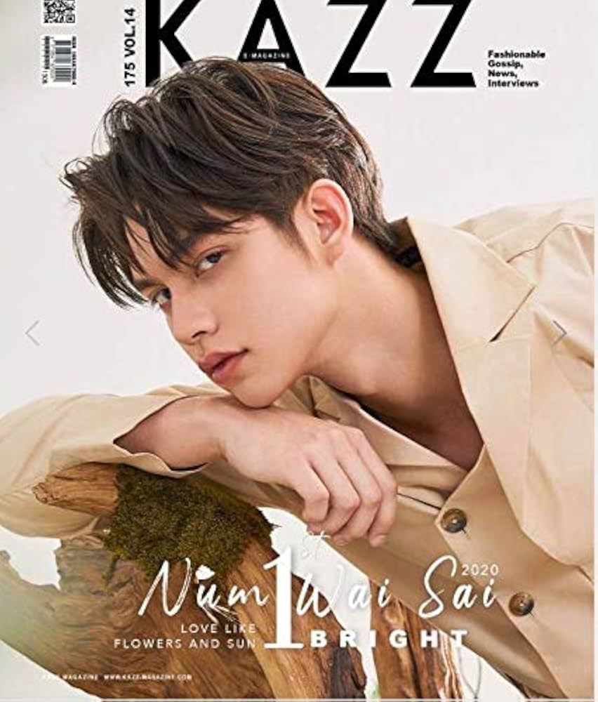 KAZZ MAGAZINE 175 雑誌 (タイ語) Num Wai Sai Bright Vachirawit