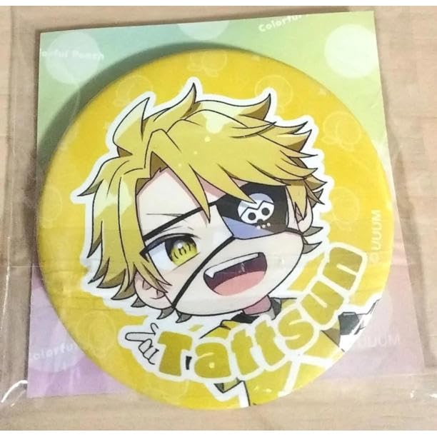 Amazon.co.jp: たっつん からぴち 缶バッチ カラフルピーチ 活 新