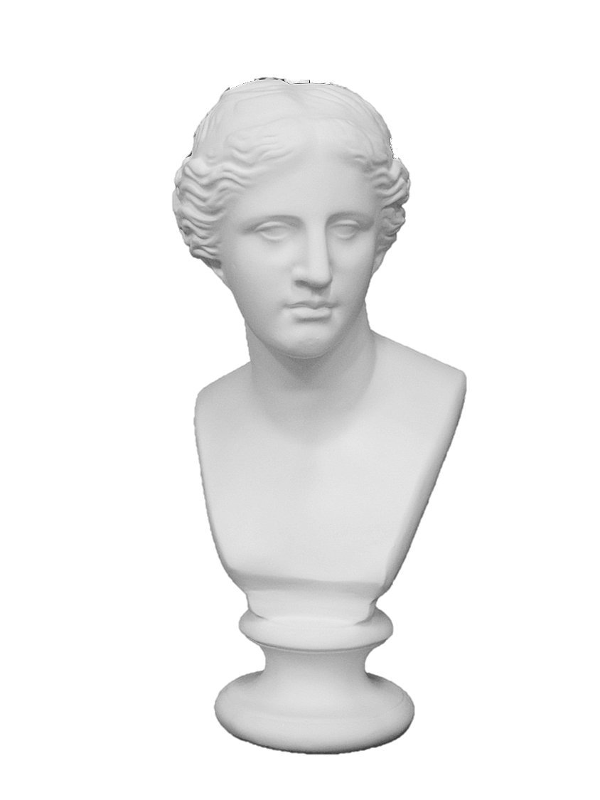 Amazon.co.jp: 石膏像 A－351 ミロ島ヴィーナス胸像（小） H