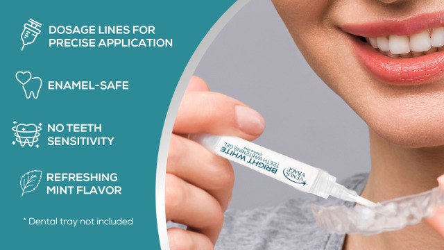 Amazon.com: Venus Visage Teeth Whitening Gel Refill Kit Syringes