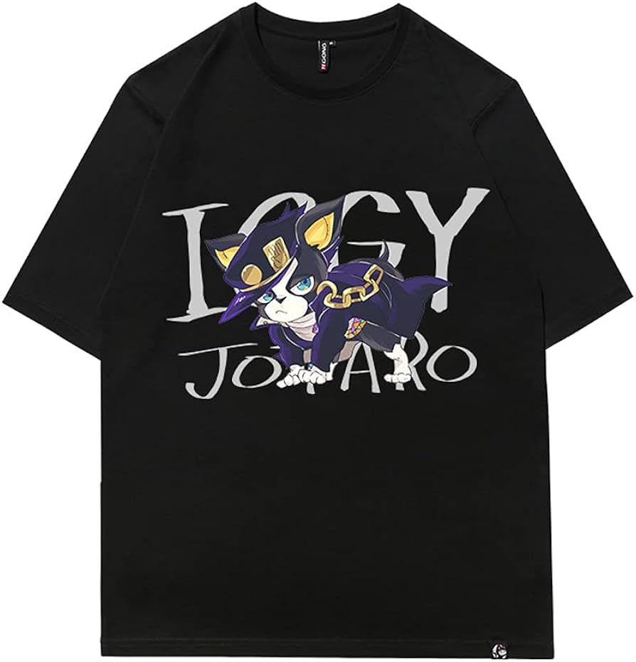 Amazon.co.jp: ジョジョの奇妙な冒険 Tシャツ イギー 半袖 夏服 肌着