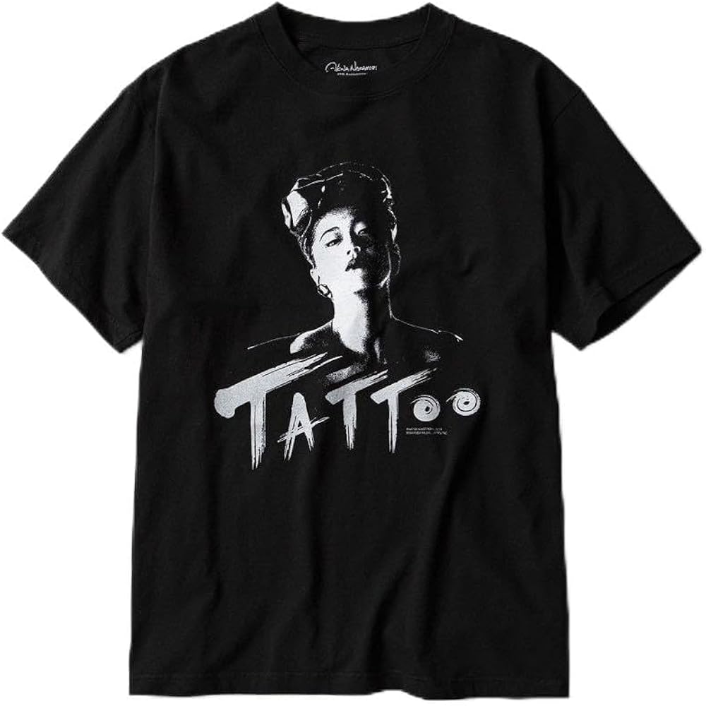 Amazon.co.jp: 中森明菜 TATTOO Tシャツ Lサイズ ZOZO : ファッション