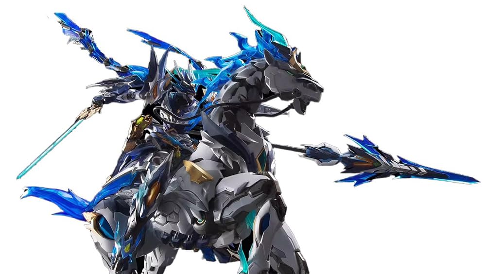 Amazon.co.jp: 摩動核 MNP-XH05 天佑星 竜胆虎将 趙雲 玉蘭白龍駒 超