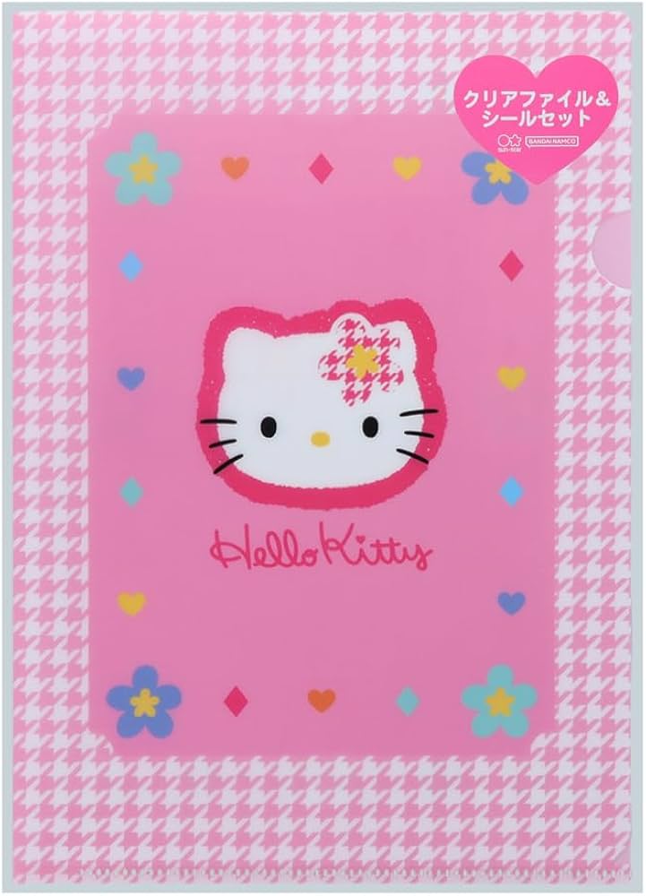 Amazon | サンスター文具 サンリオキャラクター クリアファイル シール
