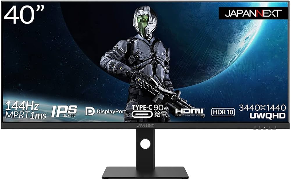 Amazon.co.jp: JAPANNEXT 40インチ ゲーミングモニター 144Hz 1ms