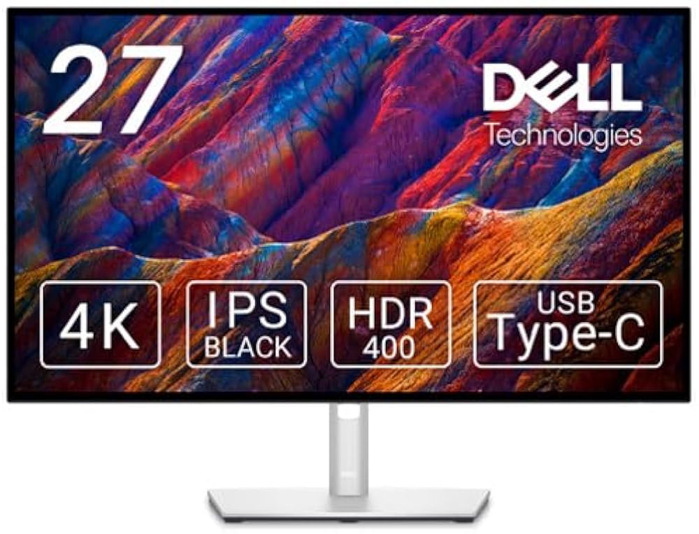 Amazon.co.jp: Dell U2723QE 27インチ 4K USB-C ハブ モニター 3840
