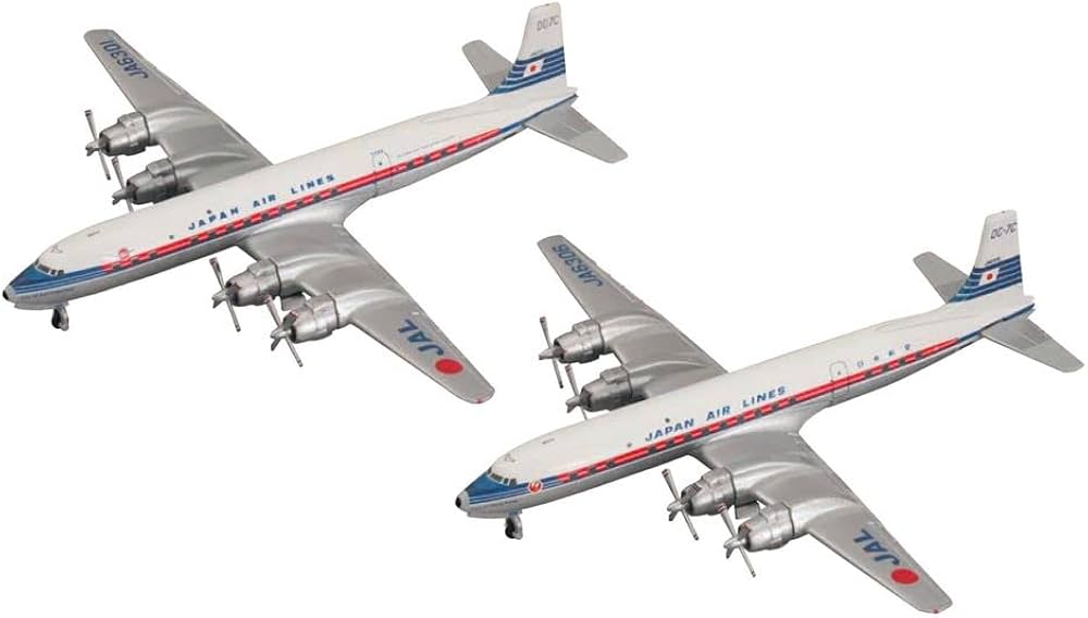 JAL旅客機コレクション 66号 (DOUGLAS DC-7C) [分冊百科] (モデル付