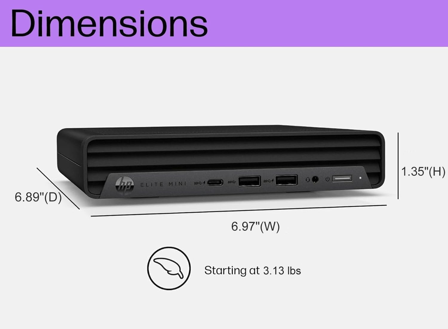 Amazon.com: HP Elite Mini 800 G9 Business Desktop PC (Intel 6-Core