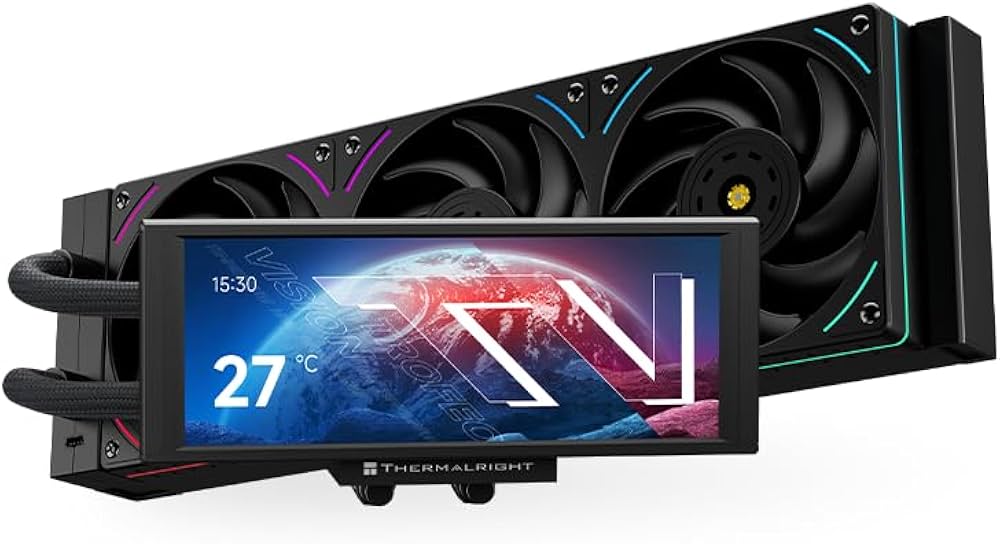 Amazon.com: Thermalright Trofeo Vision 360 ARGB Black CPU Liqud