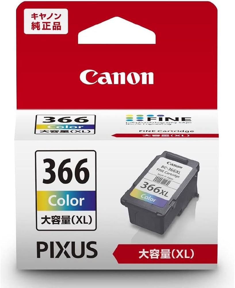 Amazon.co.jp: キヤノン Canon 純正 インクカートリッジ BC-366XL 3色
