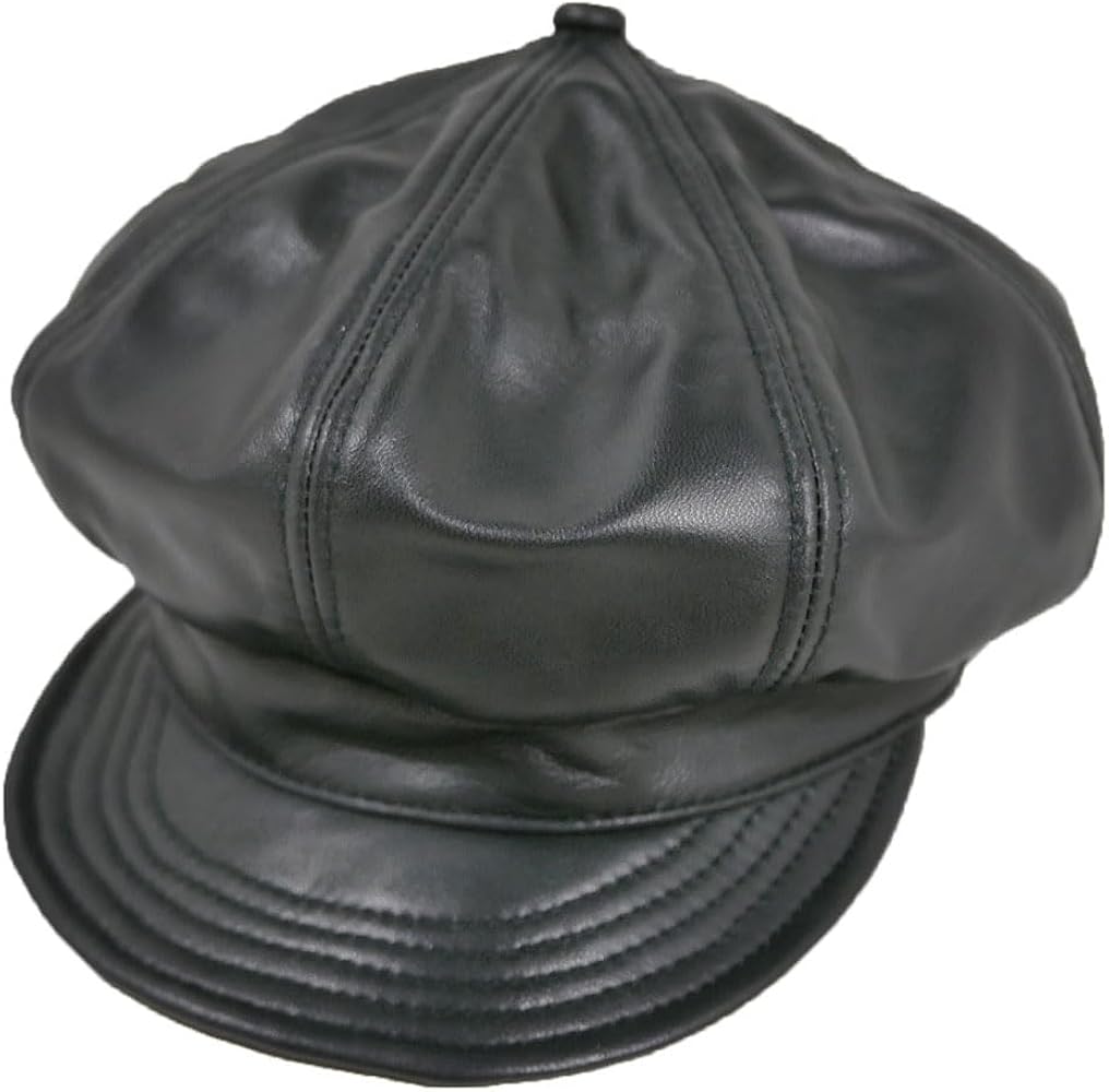 Amazon | [Schott NYC] Schott/ショット/LEATHER NEWSBOY CAP/レザー